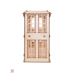 Конструктор Домик "Восторг" 32,5х18,5х39 см. 90 деталей