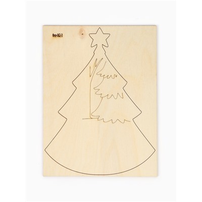 Роспись по дереву, панно 3D «Волшебный лес», набор для творчества