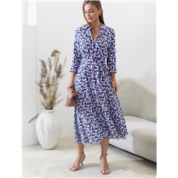 Платье из вискозы твил