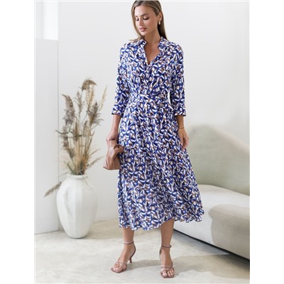 Платье из вискозы твил