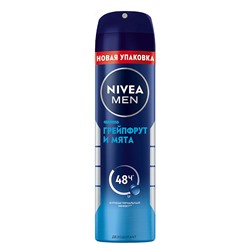 Дезодорант Спрей NIVEA MEN Антиперспирант Грейпфрут и Мята 150 мл (81600)