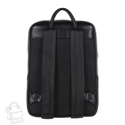 Рюкзак мужской кожаный 131419-37H black Heanbag