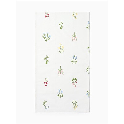 Полотенце «Этель. Цветочек», 40×70 см, саржа 190 г/м², 100% хлопок