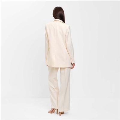 Пиджак женский MIST: Classic Collection, размер 46, бежевый