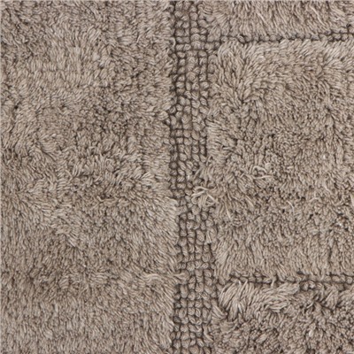 Коврик для ванной «Этель» Classic, 50×80 см, 70% хлопок, 30% полиэстер,1600 г/м², шоколадный