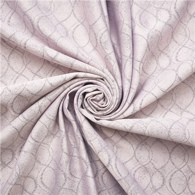 Штора портьерная Witerra «Инфини», 135×260 см, жаккард, розовая