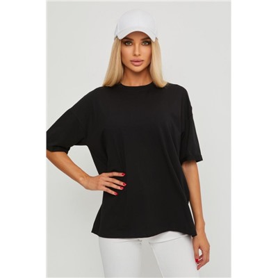 Футболка оверсайз женская ГБ4000-ФЖ (Черный)