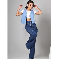 Жилет Стильная конфетка, блю