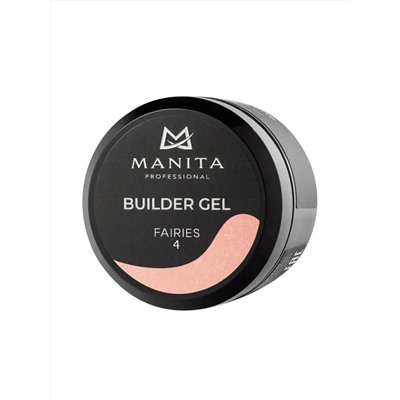 MANITA Гель моделирующий для ногтей / Builder Gel Fairies №04, 15 мл 28215