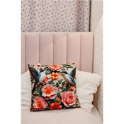 Наволочка декоративная декоративная 1 шт 3D эффект НАТАЛИ, 1209564