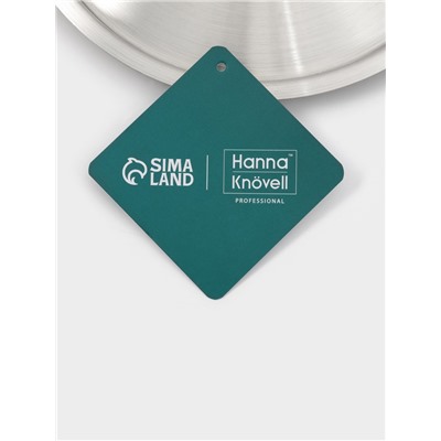 Крышка Hanna Knövell, d=18, толщина 0.8 мм, нержавеющая сталь