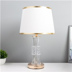 Настольная лампа «Люмьер» E27 40 Вт золото 25×25×42 см RISALUX