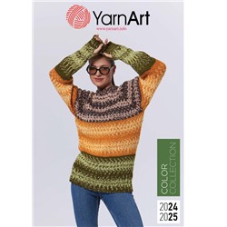 Каталог цветов YarnArt 2024-2025