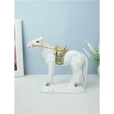 Статуэтка Лошадь 21х8,5х18 см / W2486 /уп 36/СИМВОЛ ГОДА 2026