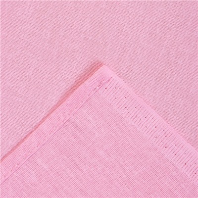 Простыня 1.5 спальная «Этель», 150×215 см, розовая, бязь