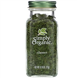 Simply Organic, Кинза, 0.78 унций (22 г)