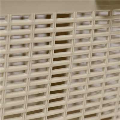 Корзина, 47×36×27.5 см, пластик, серая