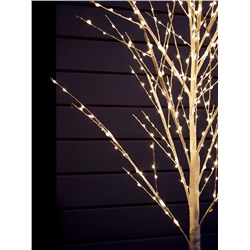 Светодиодное дерево «Яркие светлячки» 1.5 м, 300 LED, постоянное свечение, 220 В, свечение тёплое белое