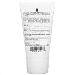 Source Naturals, Progesterone Cream, 2 oz (56.7 g)