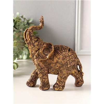 Копилка для денег полистоун «Слон ажурный», 20×17 см