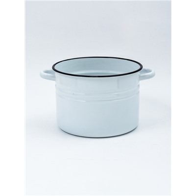 УЦЕНКА Кастрюля цилиндрическая, 8 л, без крышки, светлая