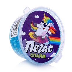 Слайм Пегас, 50 гр. ирис синий