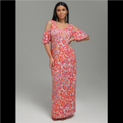 Платье Ялта (Леопард красный)