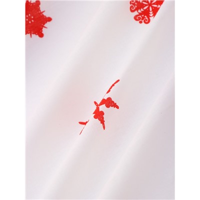 Простыня на резинке 1.5-спальная «Этель. Новогоднее волшебство», 140×200+25 см, бязь