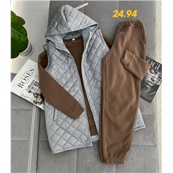 Утеплённые костюмы Тройка