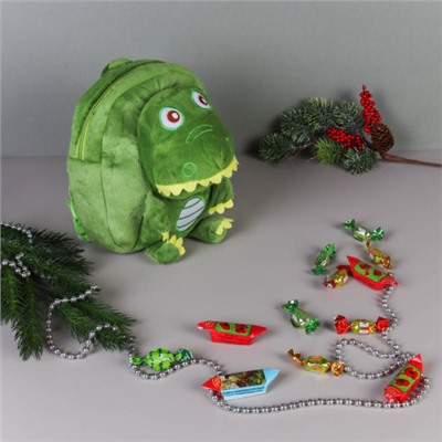 Рюкзак Дракон 22x6x25 см / 283-66 /уп 5/40/300/ (Зеленый)