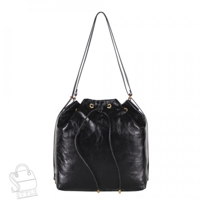 Сумка женская кожаная 2736VG black Vitelli Grassi