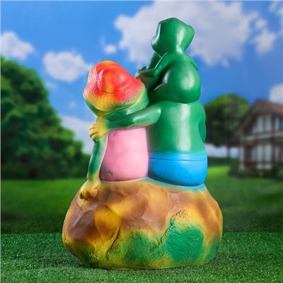 Садовая фигура из гипса «Семья лягушек», 59×31×40 см