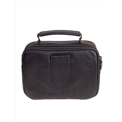 Сумка мужская из натуральной кожи, цвет коричневый