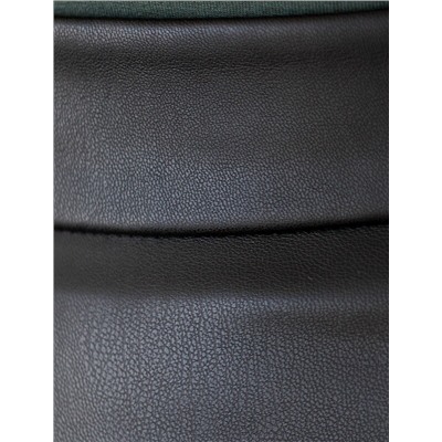 Расклешенная юбка из искусственной кожи