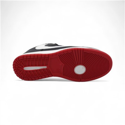 Кроссовки 704-4 красно черные