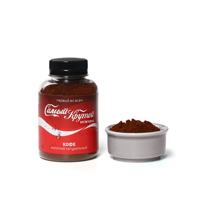 Подарочный набор «Крутой мужик»: чай 50 г, кофе 100 г