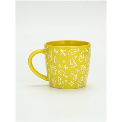 УЦЕНКА Кружка керамическая новогодняя«Новый год», 370 мл, МИКС