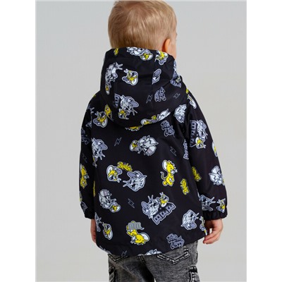 Куртка детская текстильная с полиуретановым покрытием для мальчиков (ветровка)