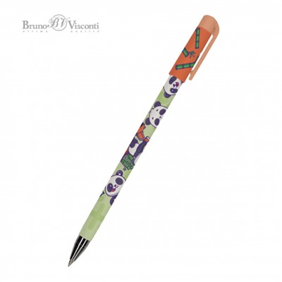 Ручка шариковая 0.5 мм "HappyWrite. KAWAII ANIMALS.Мишка" синяя 20-0215/60 Bruno Visconti