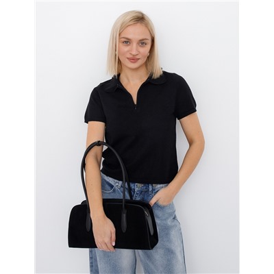 Сумка 8008-1SMS black Velina Fabbiano-Safenta