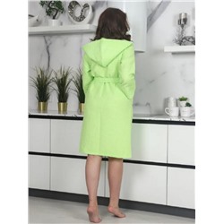 Халат вафельный женский Ника (Салатовый)