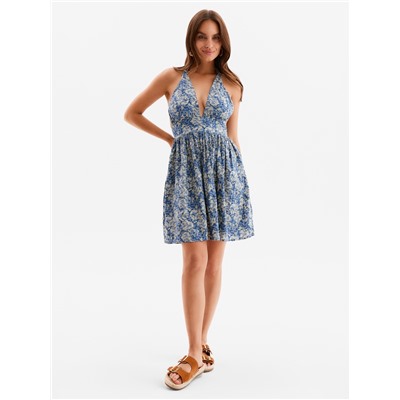 Сарафан женский MINAKU: Enjoy, синее, размер 44