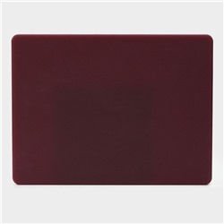 Доска профессиональная разделочная Hanna Knövell, 40×30×1.2 см, полиэтилен, коричневая