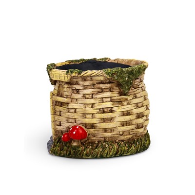 Декоративный горшок для цветов «Замок», 14×14×11 см, керамический, Greengo