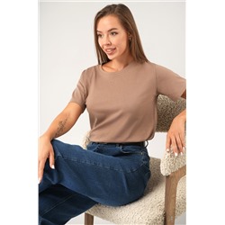 Женская базовая хлопковая футболка Happyfox