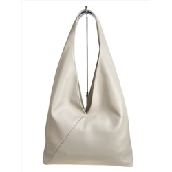 Женская сумка из искусственной кожи, цвет молочный