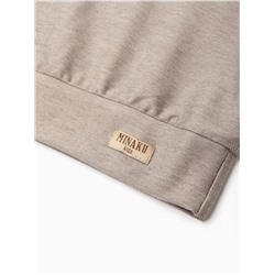 Толстовка детская MINAKU, серая, рост 146 см