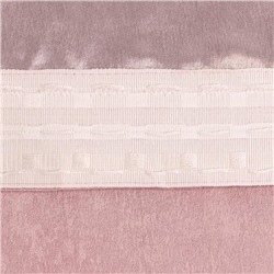 Штора портьерная «Этель. Классика», светло-розовая, 145×265 см