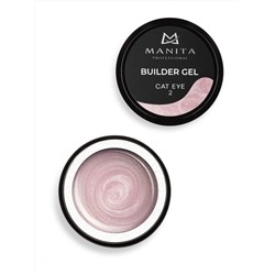 MANITA Гель моделирующий для ногтей / Builder Gel Cat Eye №02, 15 мл 28203