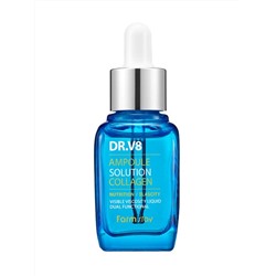FARMSTAY - СЫВОРОТКА ДЛЯ ЛИЦА АМПУЛЬНАЯ С КОЛЛАГЕНОМ ДЛЯ УПРУГОСТИ КОЖИ DR-V8 AMPOULE SOLUTION COLLAGEN, 30 ML